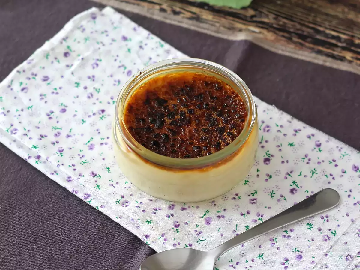 Szuperegyszerű crème brulée-k a légsütővel! - fotó 5