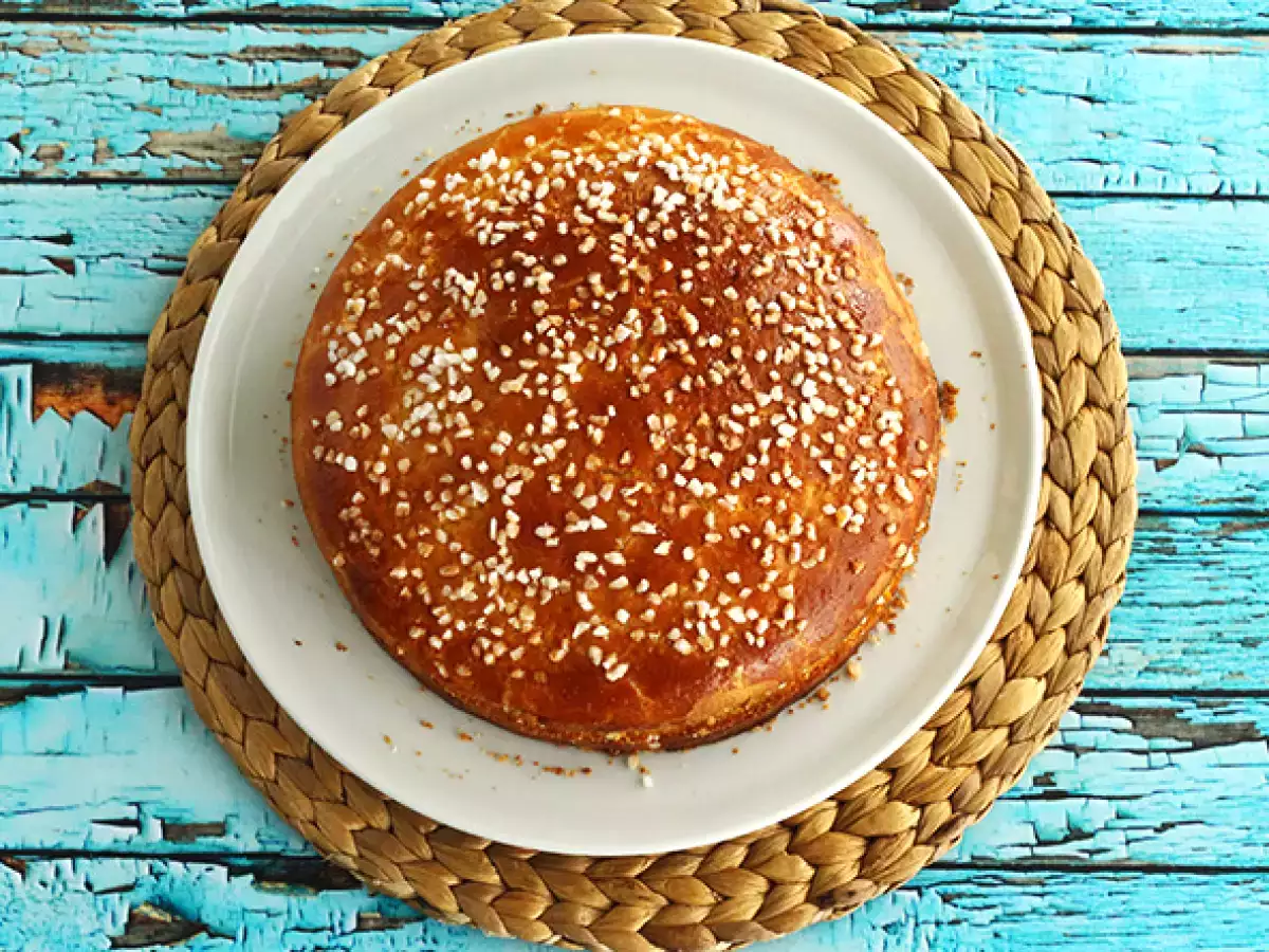 Tarte tropézienne lépésről lépésre elmagyarázva - fotó 3