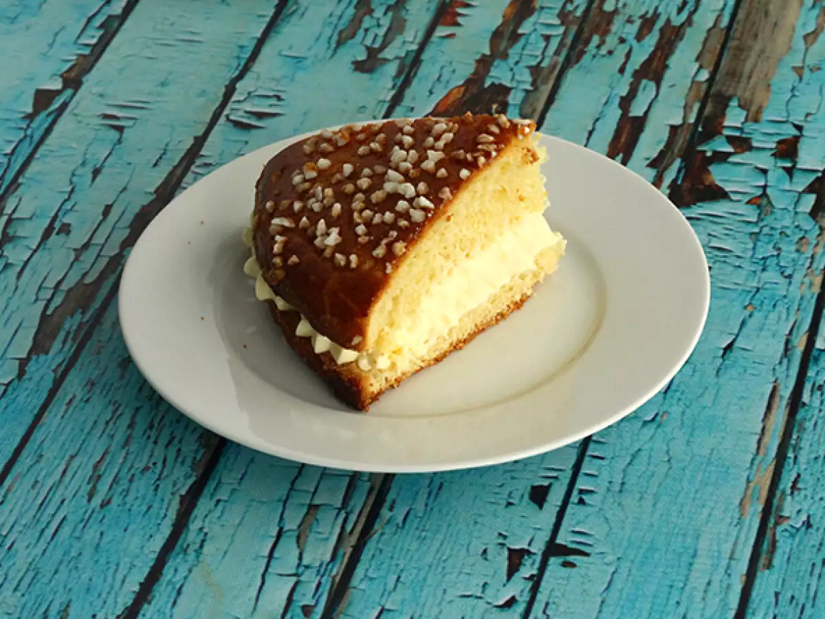 Tarte tropézienne lépésről lépésre elmagyarázva - fotó 4