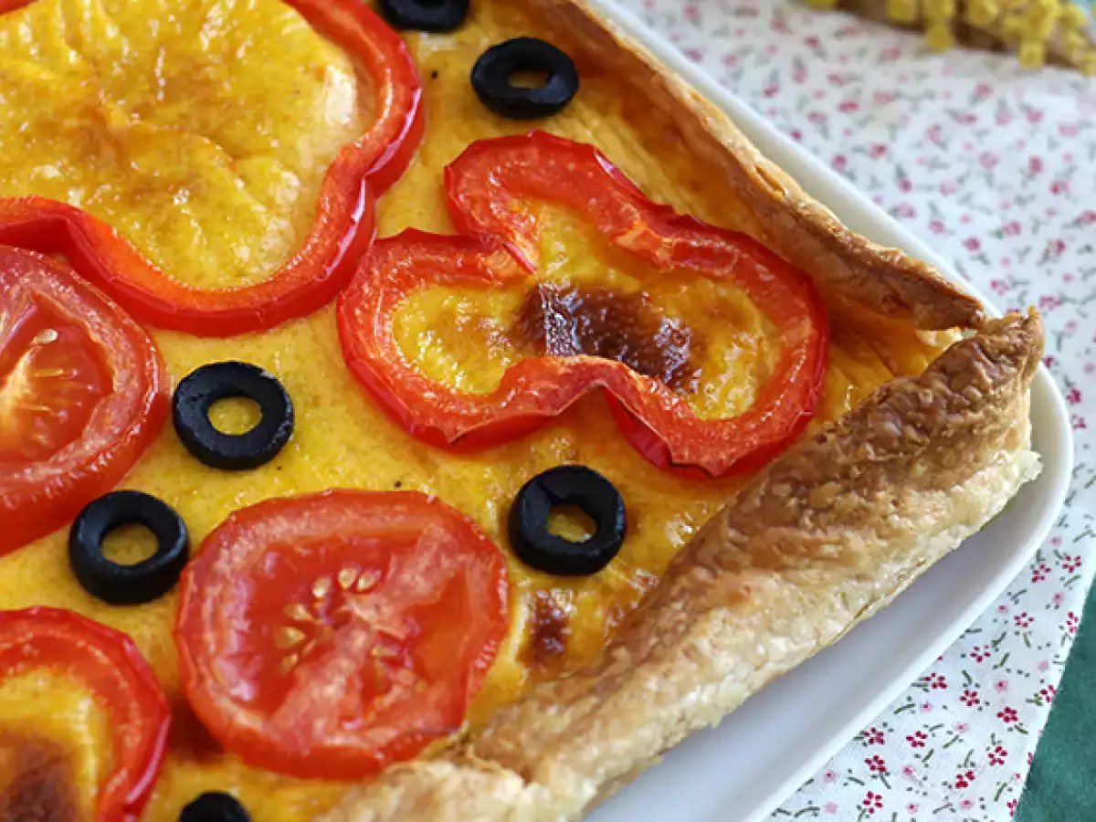 Tavaszi sárgarépa quiche - fotó 2