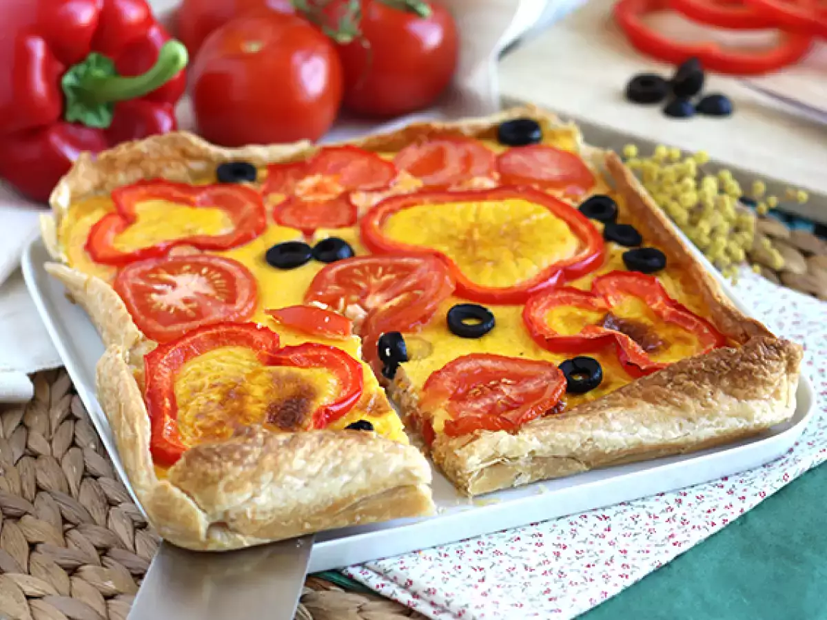 Tavaszi sárgarépa quiche - fotó 3