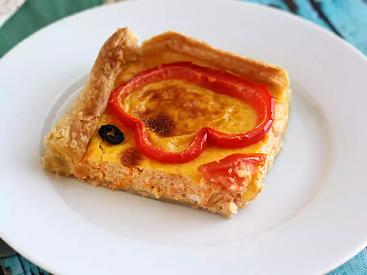 Tavaszi sárgarépa quiche - fotó 4