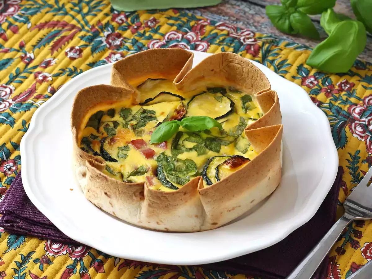 Tészta nélküli quiche tortillával? Lehetséges! Egy könnyű recept, ami tökéletes nyárra! - fotó 2