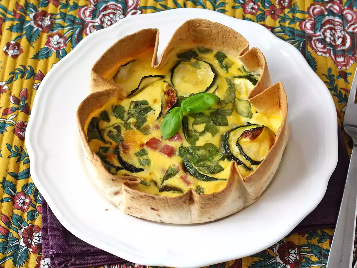 Tészta nélküli quiche tortillával? Lehetséges! Egy könnyű recept, ami tökéletes nyárra! - fotó 3