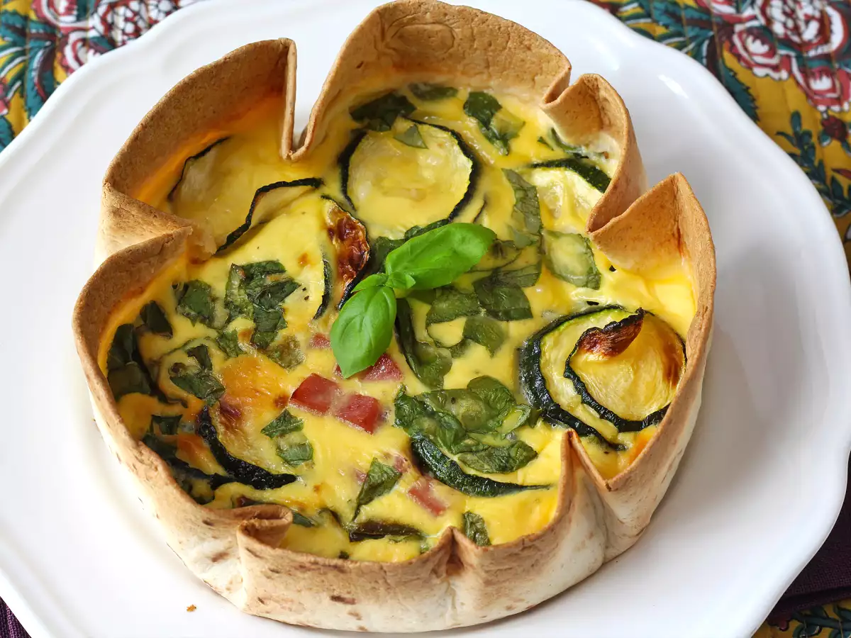 Tészta nélküli quiche tortillával? Lehetséges! Egy könnyű recept, ami tökéletes nyárra! - fotó 4