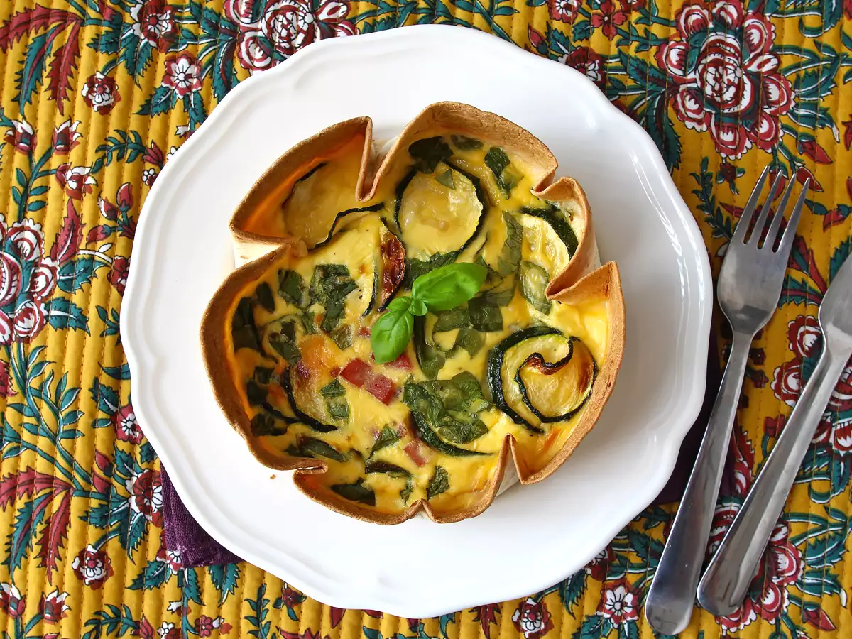Tészta nélküli quiche tortillával? Lehetséges! Egy könnyű recept, ami tökéletes nyárra! - fotó 5