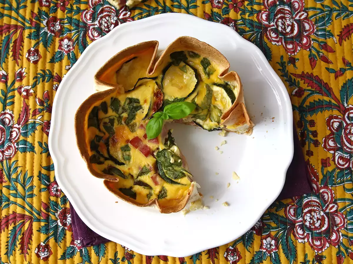 Tészta nélküli quiche tortillával? Lehetséges! Egy könnyű recept, ami tökéletes nyárra! - fotó 6