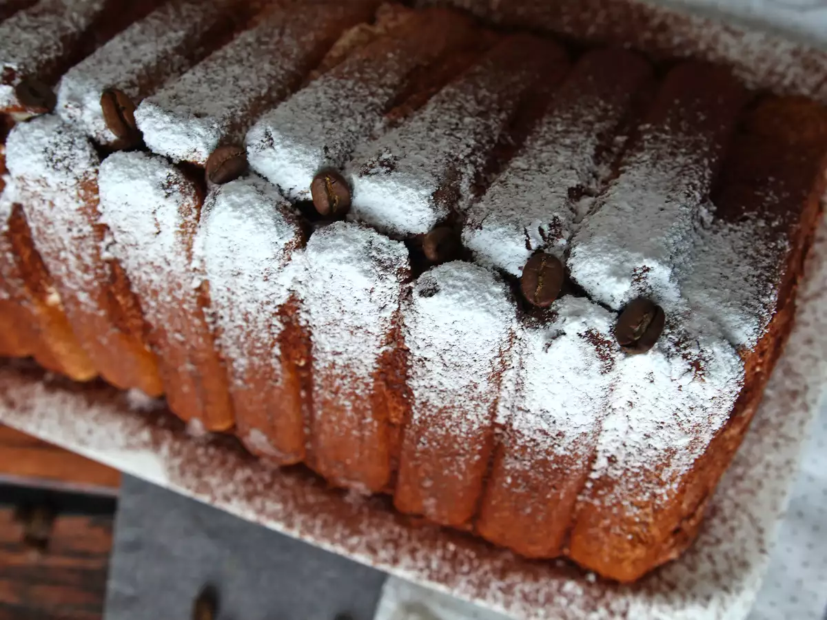 Tiramisu alakú rönk forma nélkül a kávé szerelmeseinek - fotó 8