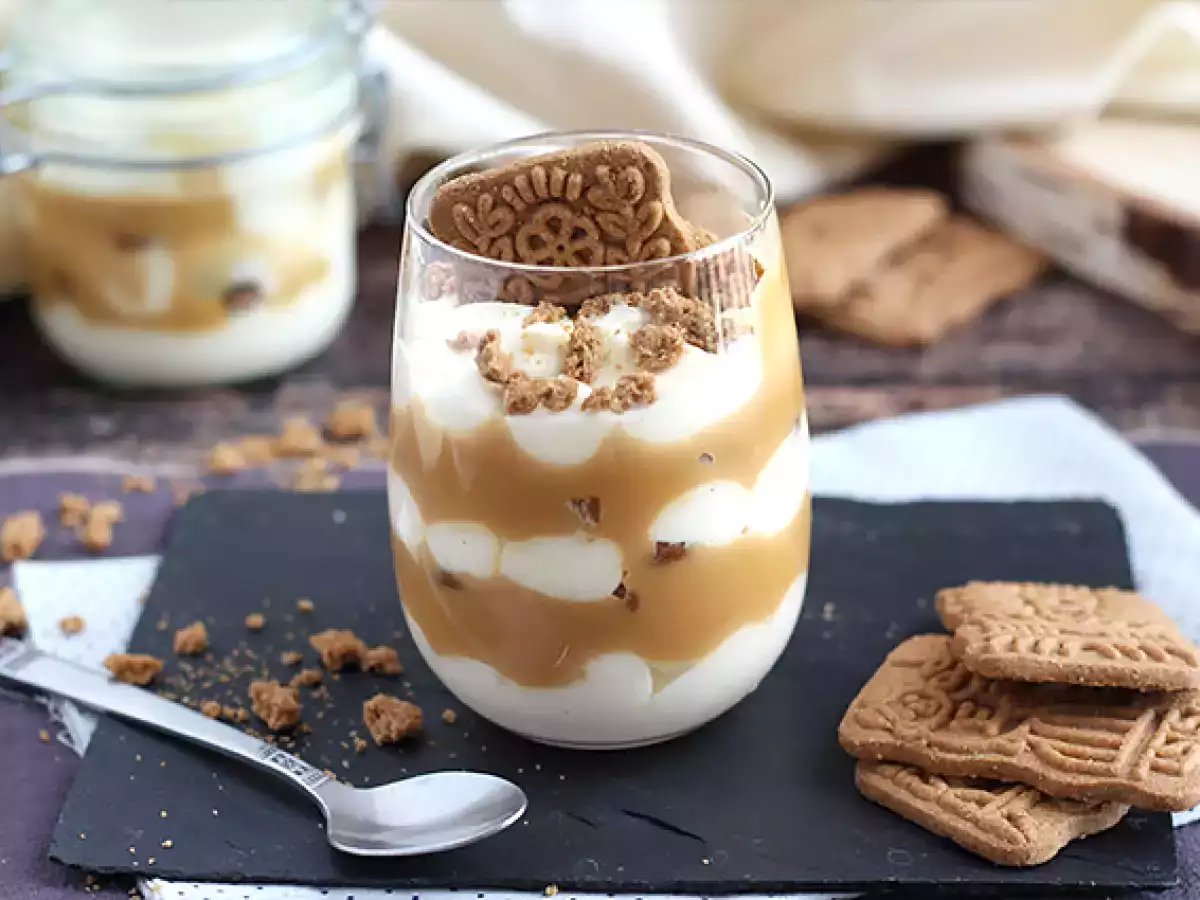 Tiramisu speculoos és sós vajkaramellával - fotó 2