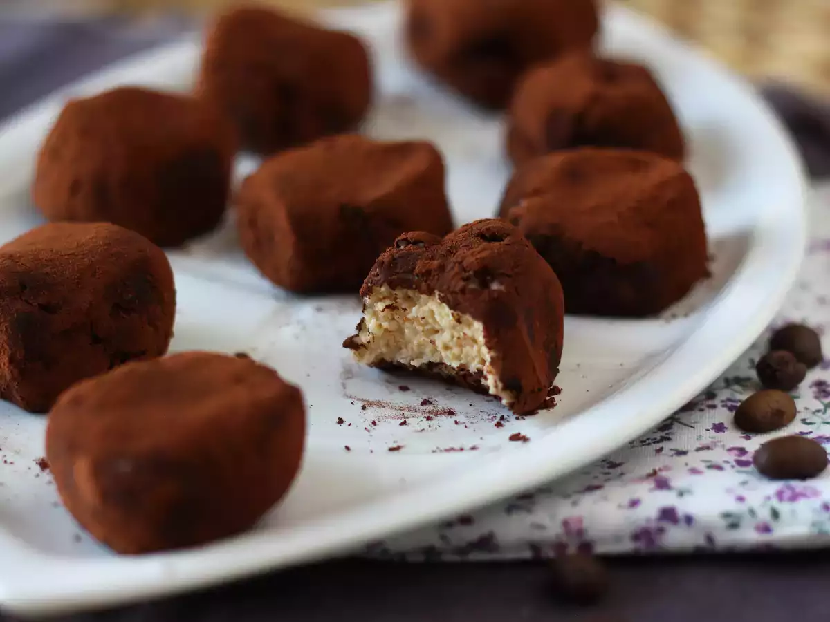 Tiramisu-stílusú rochers, a tökéletes olasz desszert mini adagokban a kávé mellé! - fotó 4