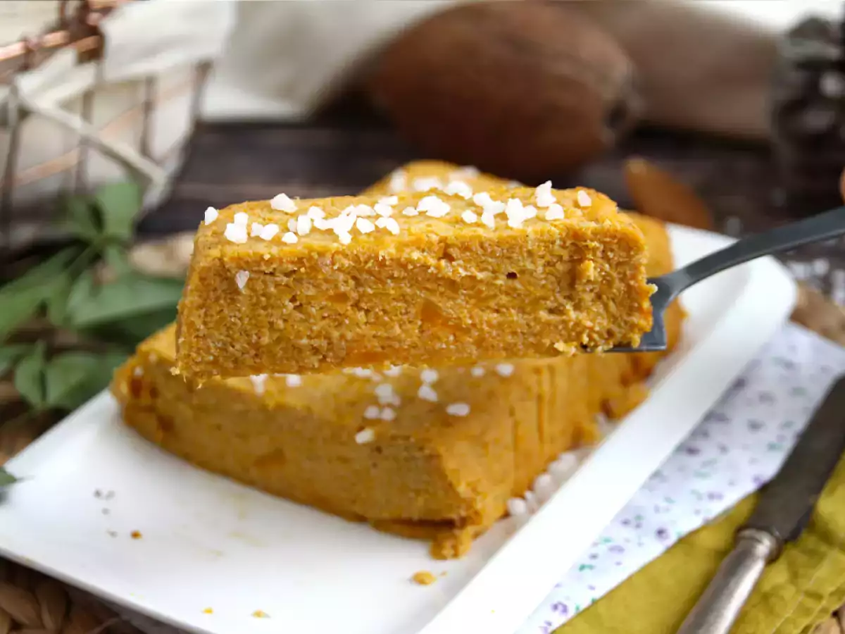 Tök és kókusz torta (könnyű) - fotó 2