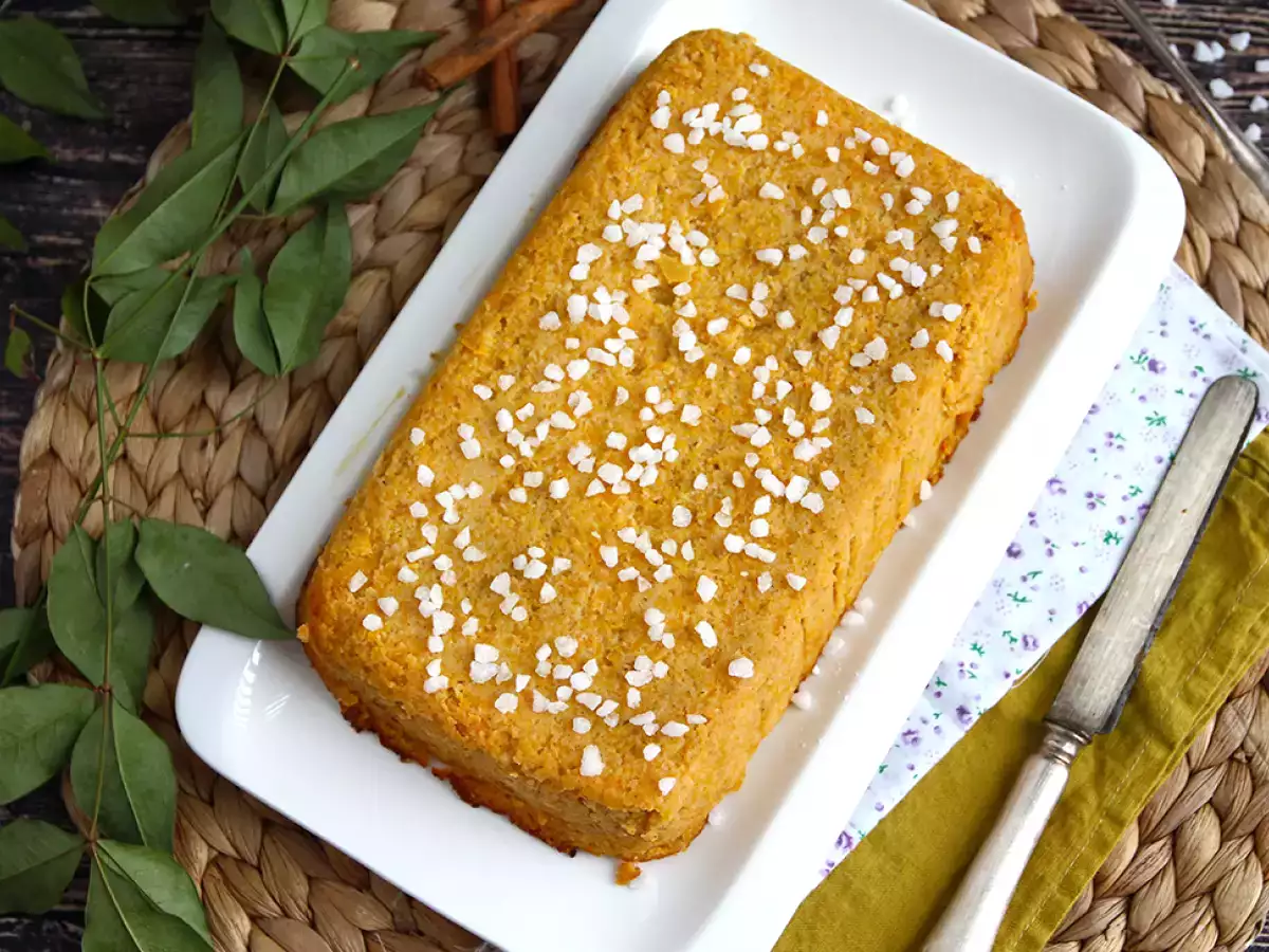 Tök és kókusz torta (könnyű) - fotó 3