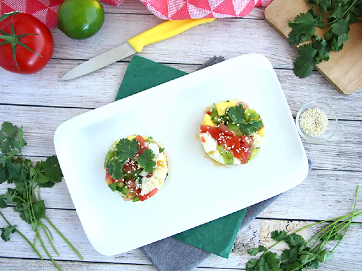 Tőkehal ceviche - fotó 4