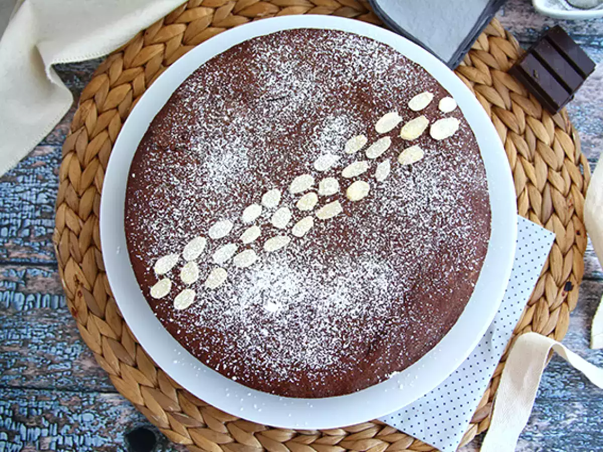 Torta caprese fondante - fotó 3