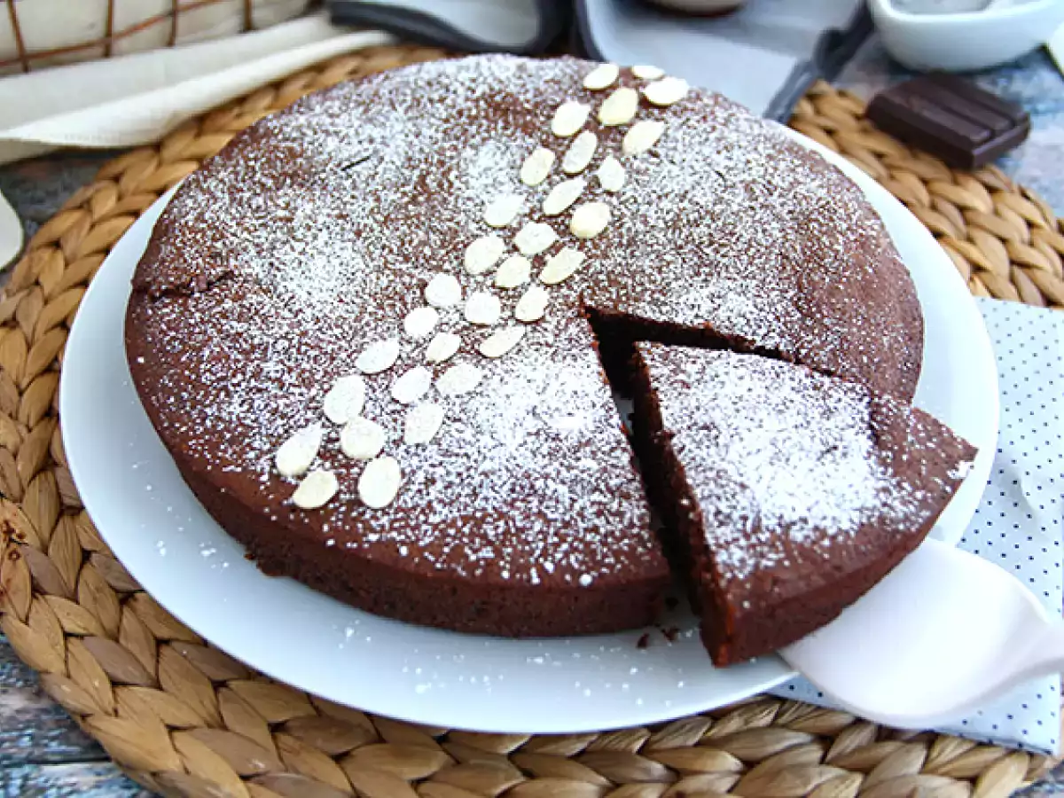 Torta caprese fondante - fotó 5