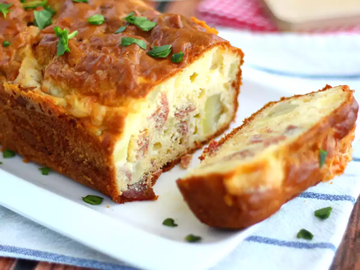 Torta maradék raclette sajttal - fotó 3