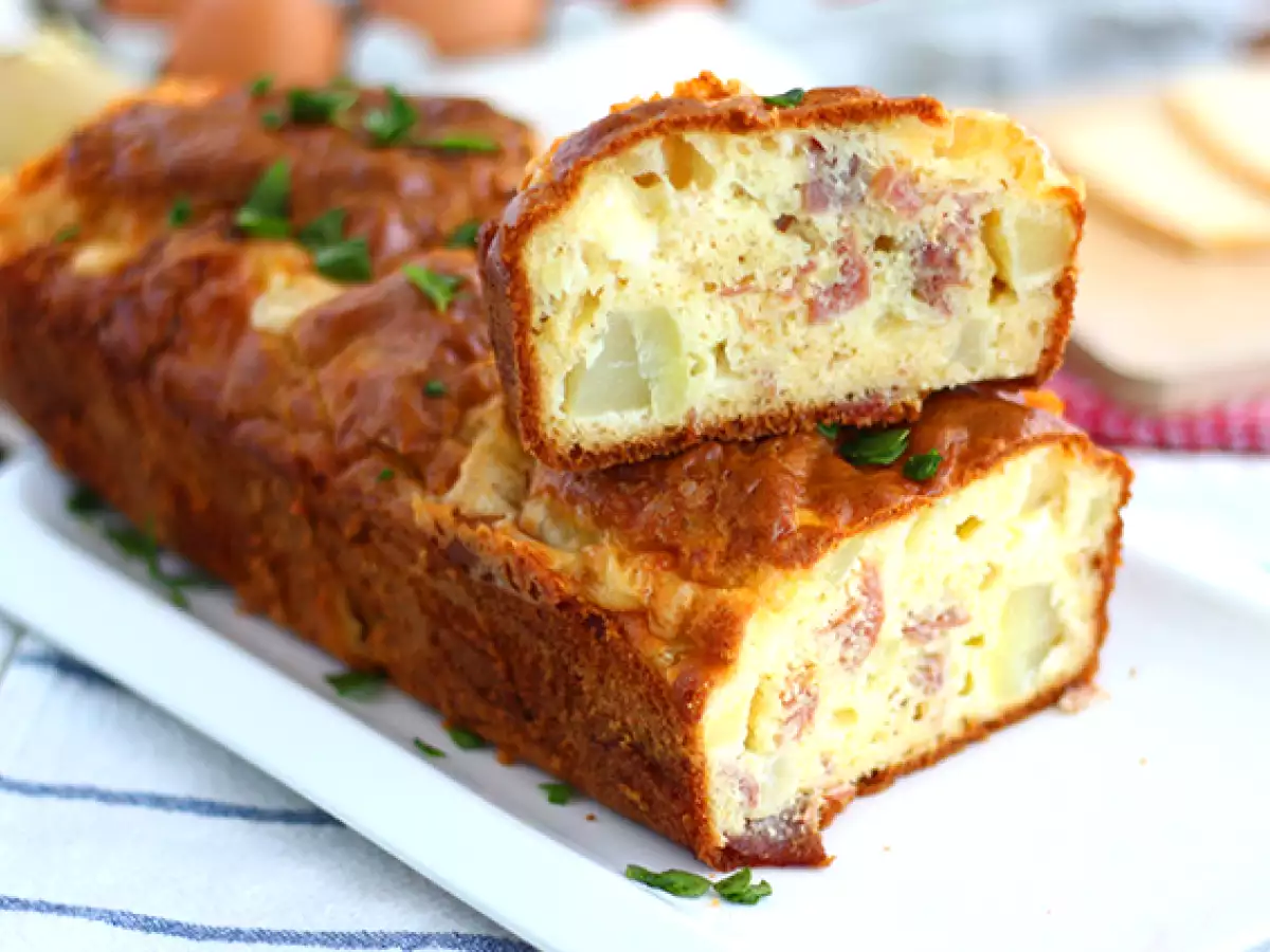 Torta maradék raclette sajttal - fotó 4
