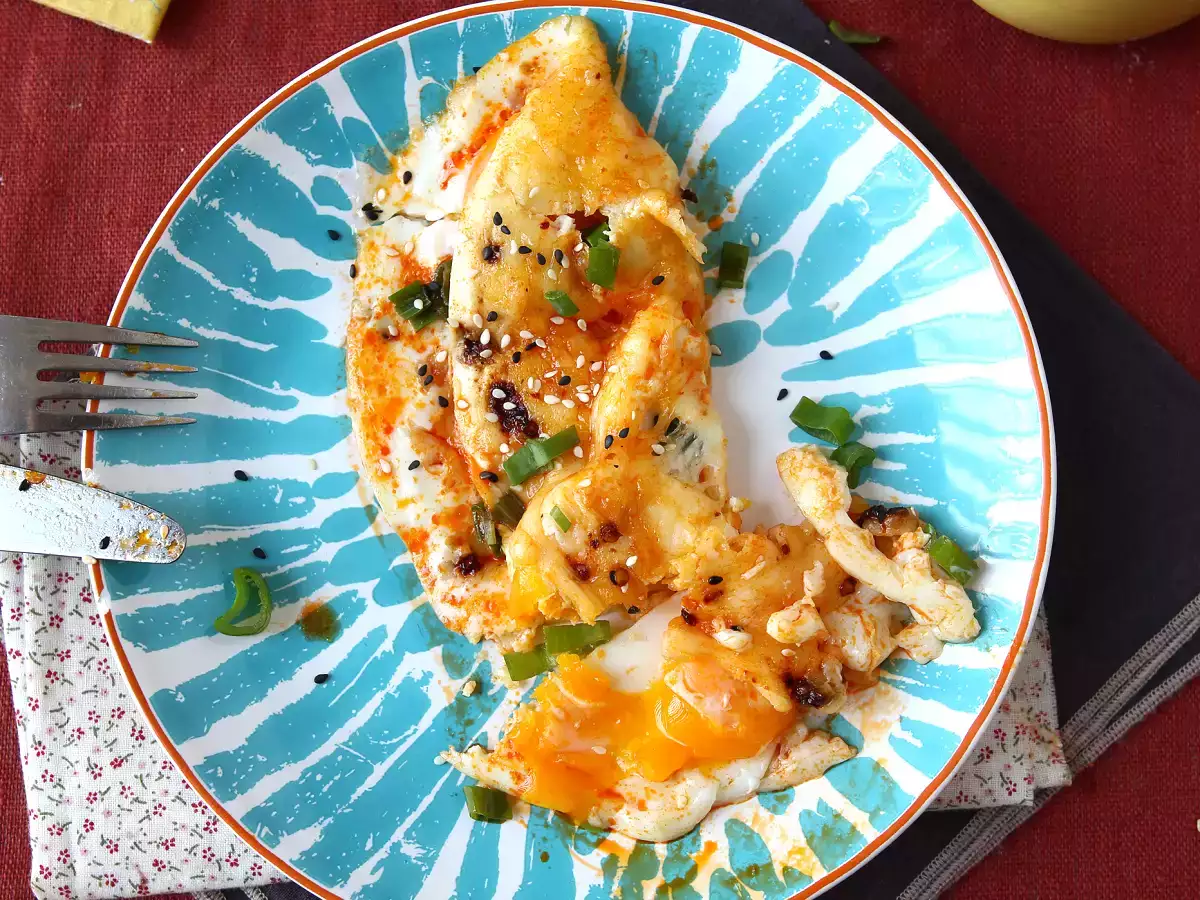 Tükörtojás mézzel és mozzarellával, az édes, sós és fűszeres expressz reggeli! - fotó 2