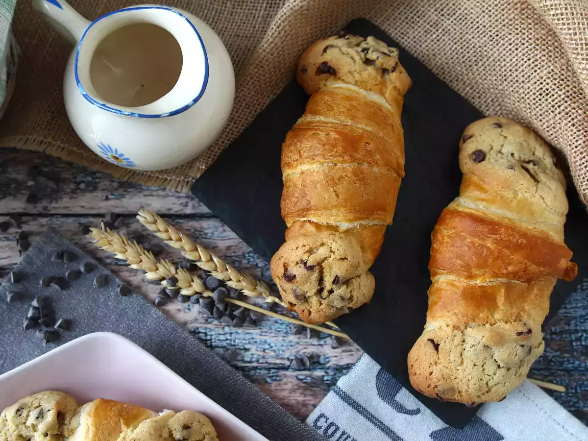 Ultra-gourmet, szuperegyszerű crookies. A croissant és a süti tökéletes kombinációja! - fotó 3