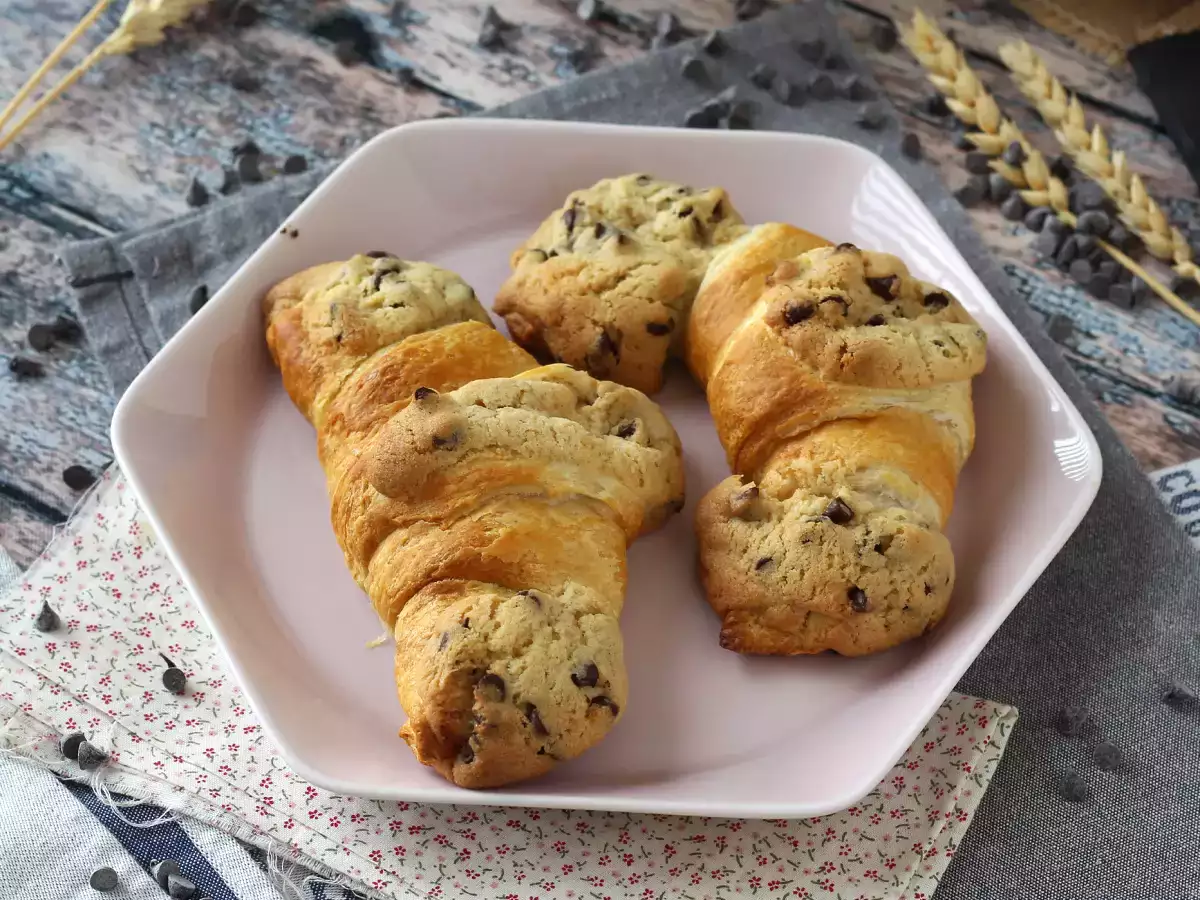 Ultra-gourmet, szuperegyszerű crookies. A croissant és a süti tökéletes kombinációja! - fotó 4