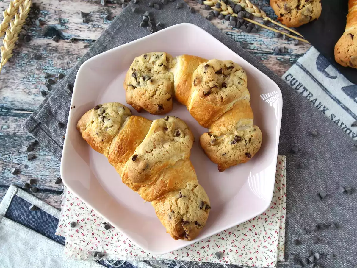Ultra-gourmet, szuperegyszerű crookies. A croissant és a süti tökéletes kombinációja! - fotó 5