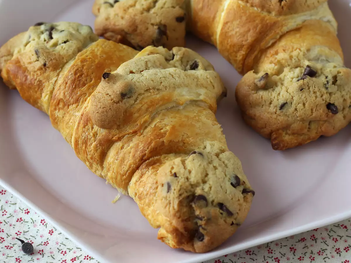 Ultra-gourmet, szuperegyszerű crookies. A croissant és a süti tökéletes kombinációja! - fotó 6
