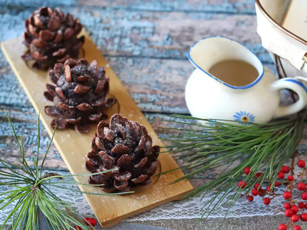 Változtasd a brownie-t csokoládé fenyőtobozzá! - fotó 2