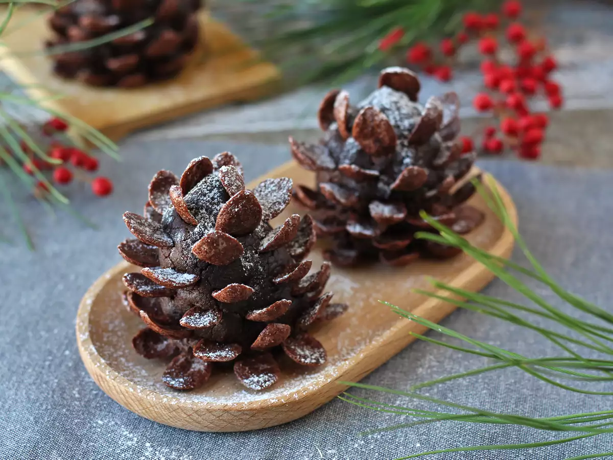Változtasd a brownie-t csokoládé fenyőtobozzá! - fotó 3
