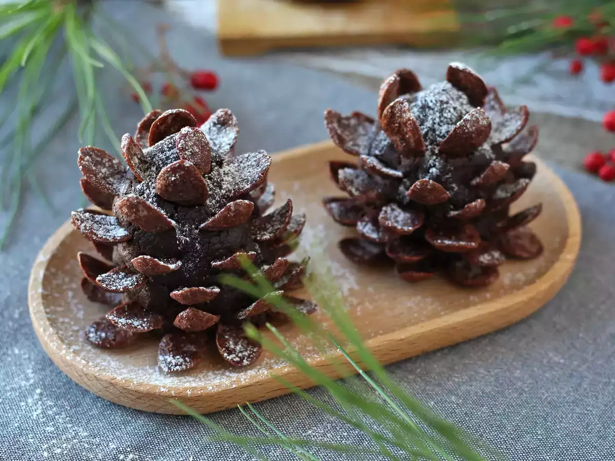 Változtasd a brownie-t csokoládé fenyőtobozzá! - fotó 4