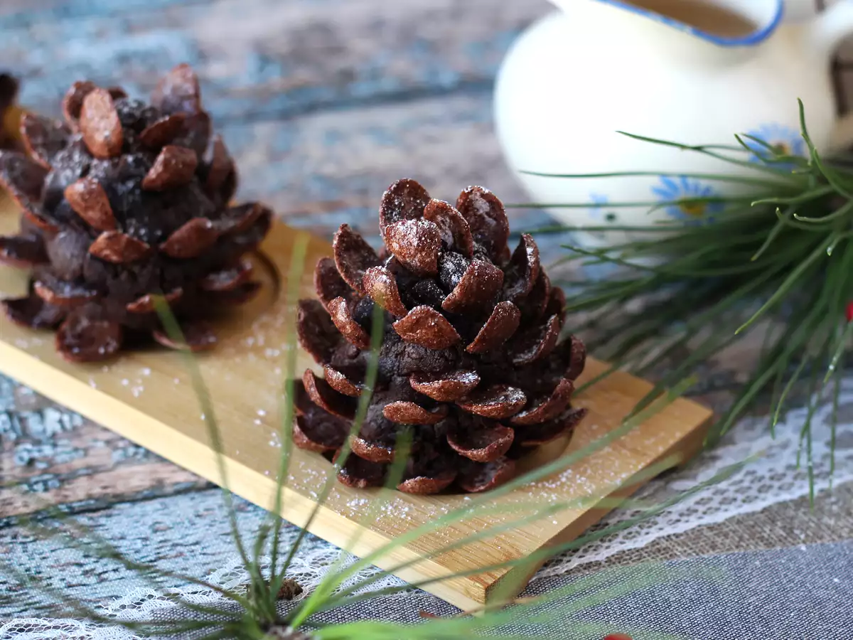 Változtasd a brownie-t csokoládé fenyőtobozzá! - fotó 5