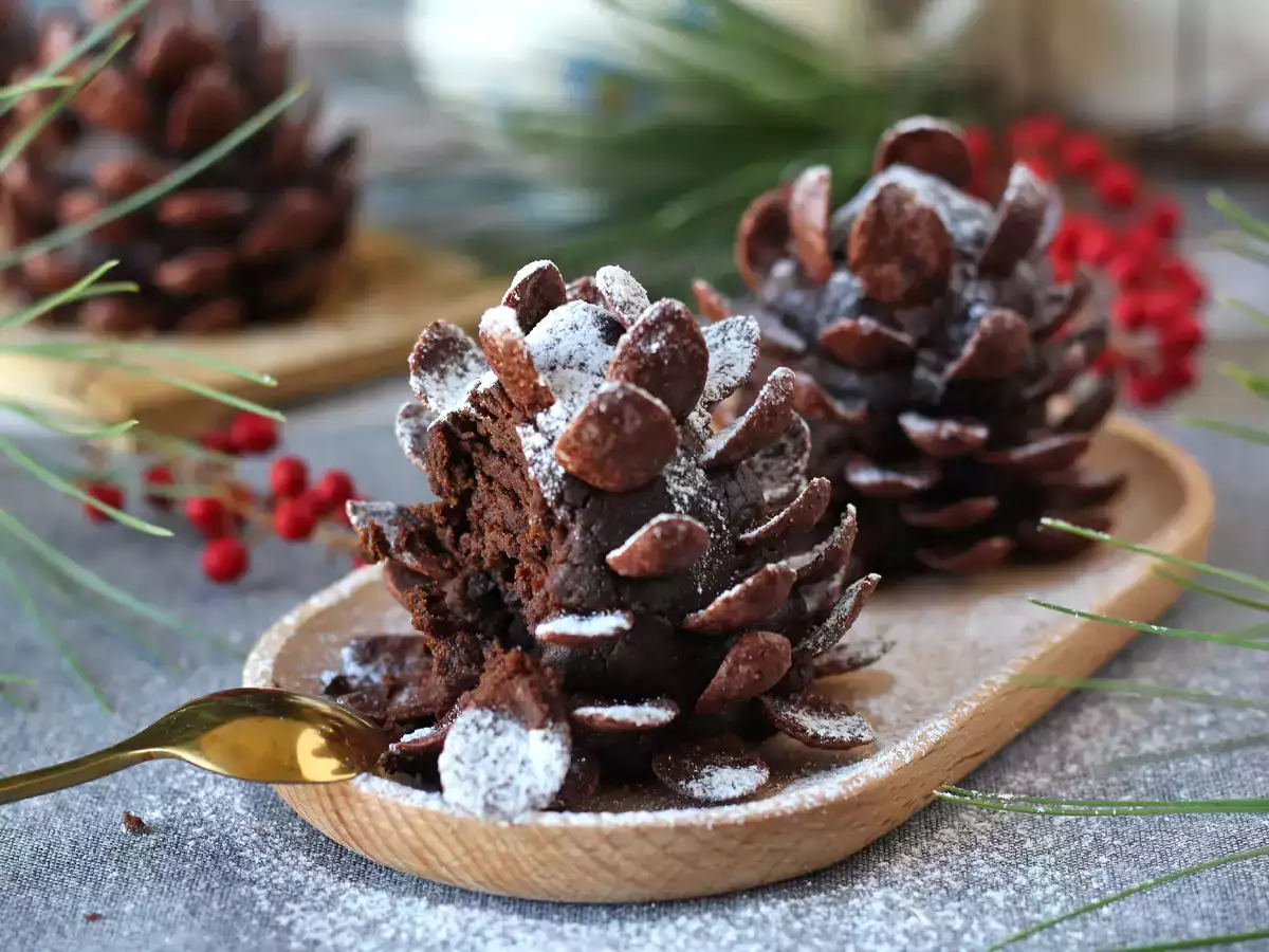 Változtasd a brownie-t csokoládé fenyőtobozzá! - fotó 6