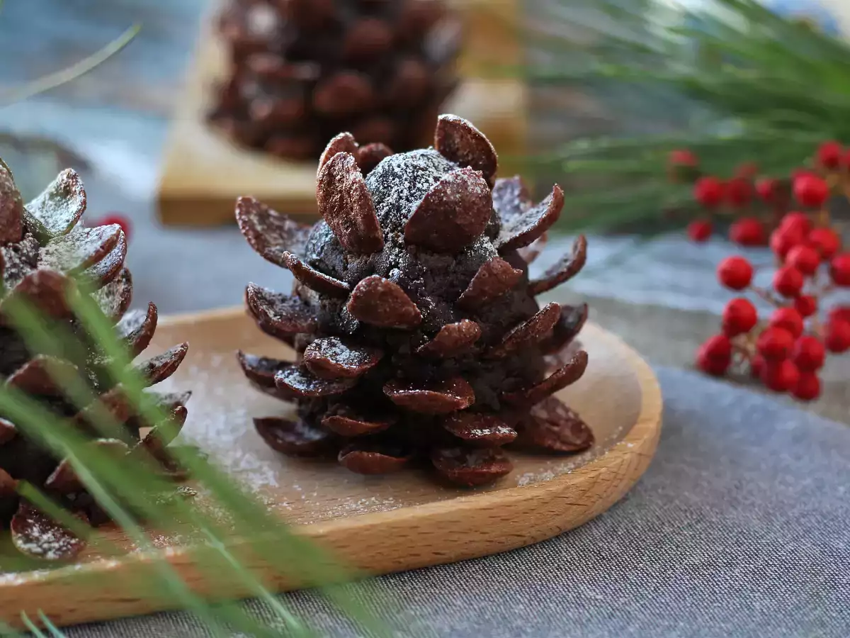 Változtasd a brownie-t csokoládé fenyőtobozzá! - fotó 7
