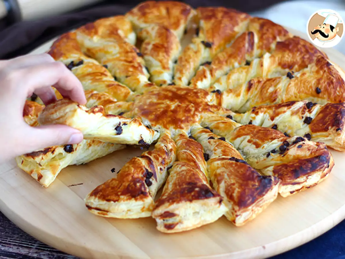 Vaníliás és csokoládés napsütötte torta - fotó 3