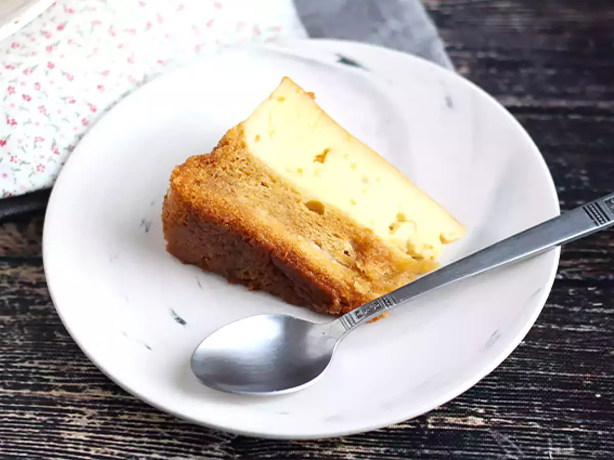 Vaníliás pudingos torta