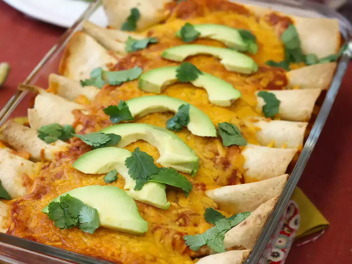 Vegetáriánus enchiladas - fotó 3