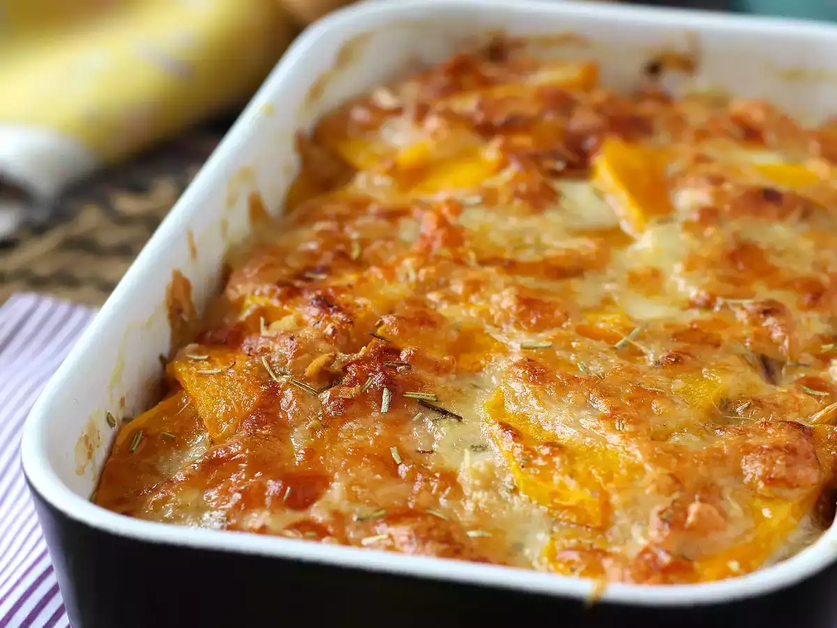 Vegetáriánus sütőtök parmigiana - fotó 3
