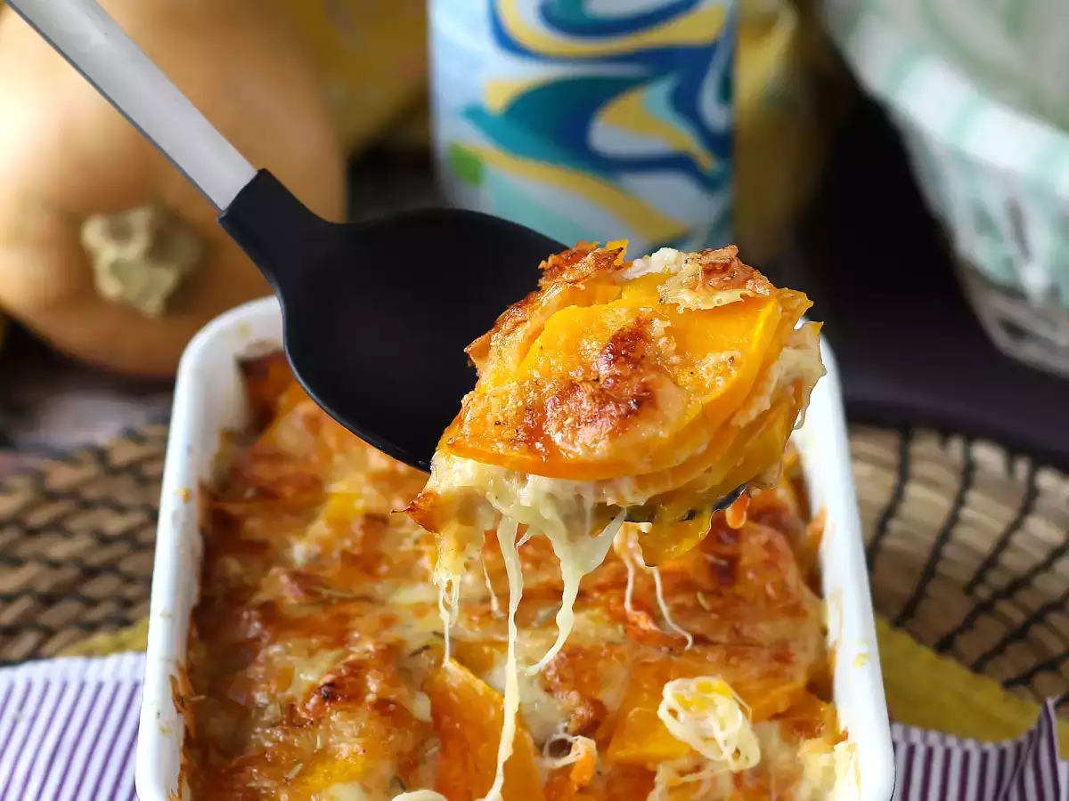 Vegetáriánus sütőtök parmigiana - fotó 5