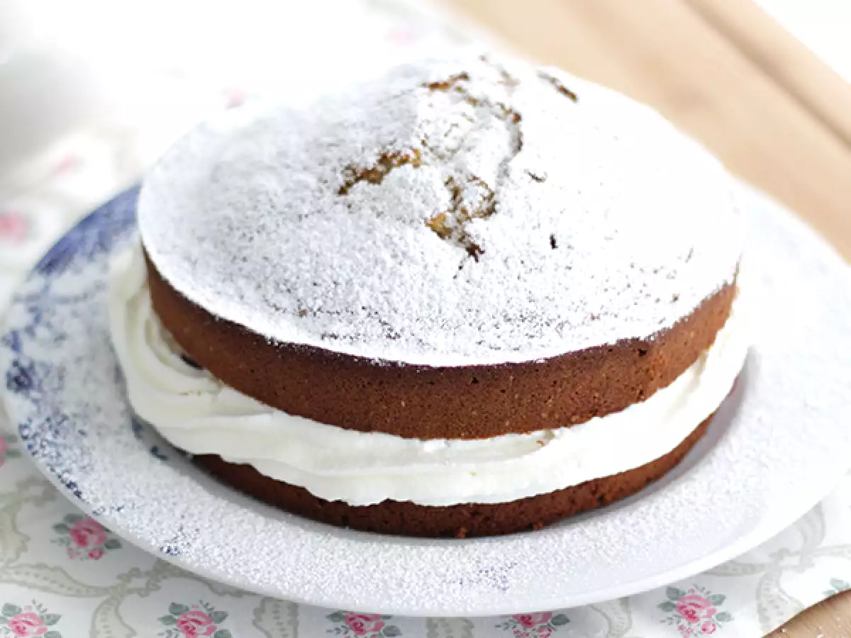 Victoria piskóta torta - fotó 2