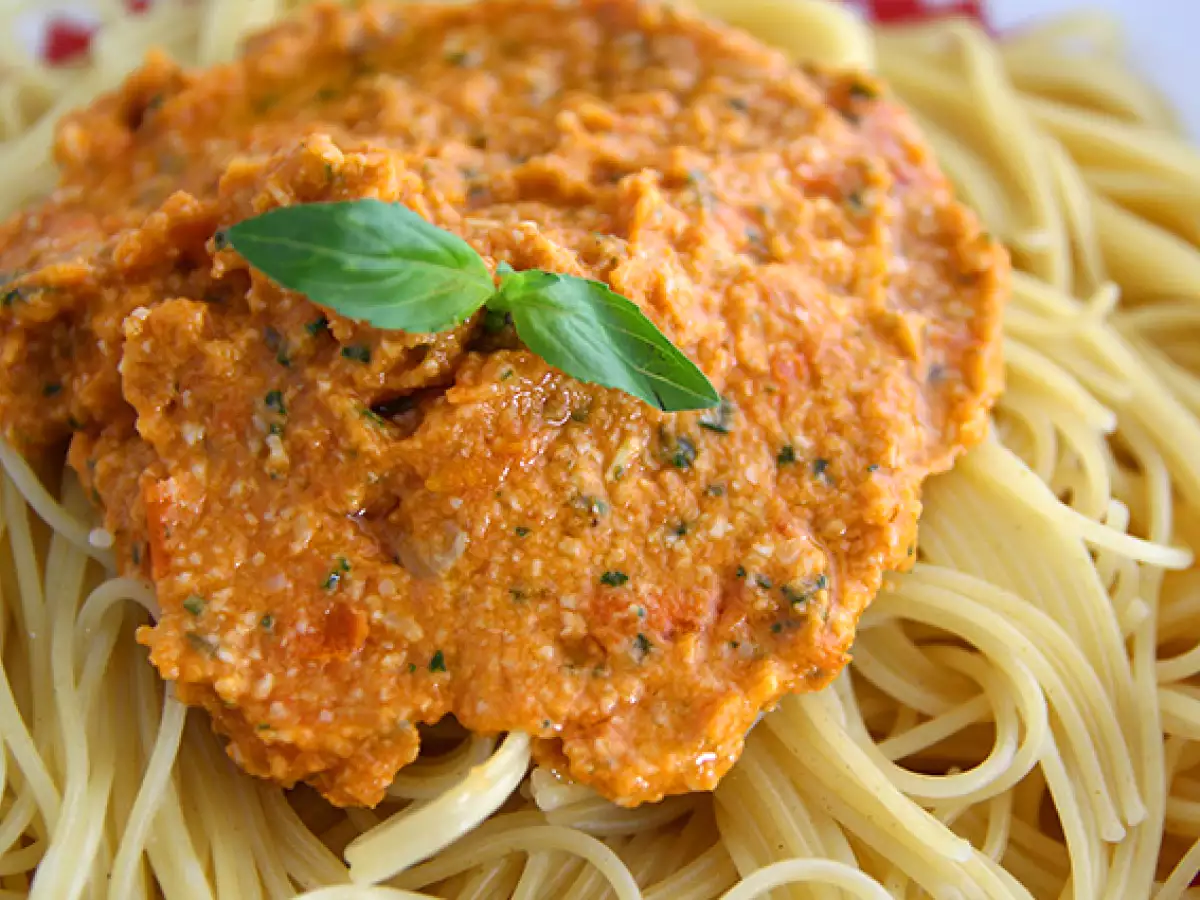 Vörös pesto szósz - fotó 2