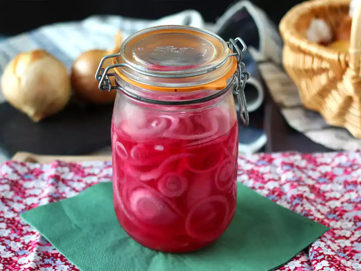 Vöröshagymás savanyúság, tökéletes az ételek feldobásához! - fotó 5