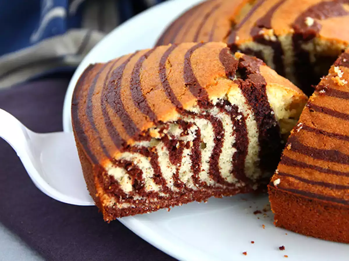 Zebra torta, egzotikus márvány (olasz márvány) - fotó 3
