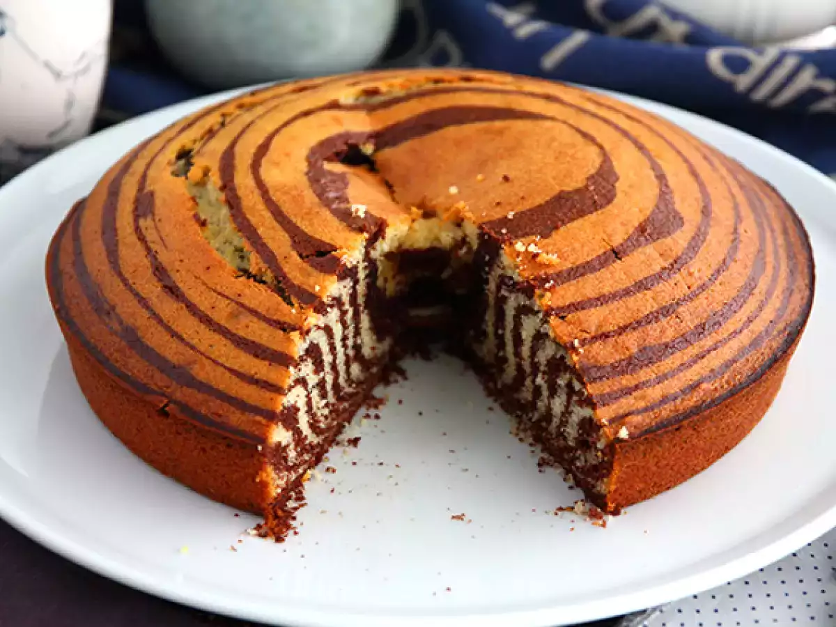 Zebra torta, egzotikus márvány (olasz márvány) - fotó 4